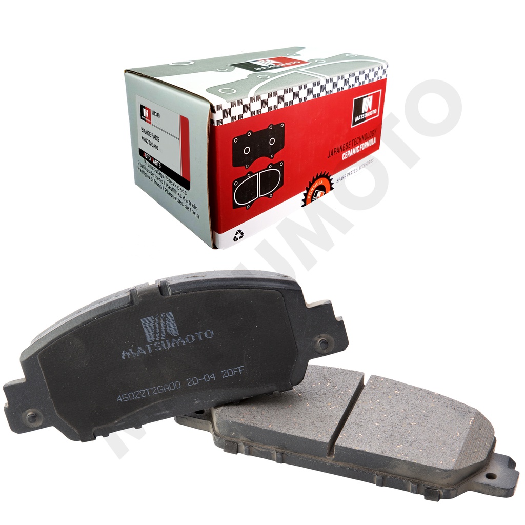 M1349 Pastillas de Freno Cerámica Delanteras Honda Accord / HR-V