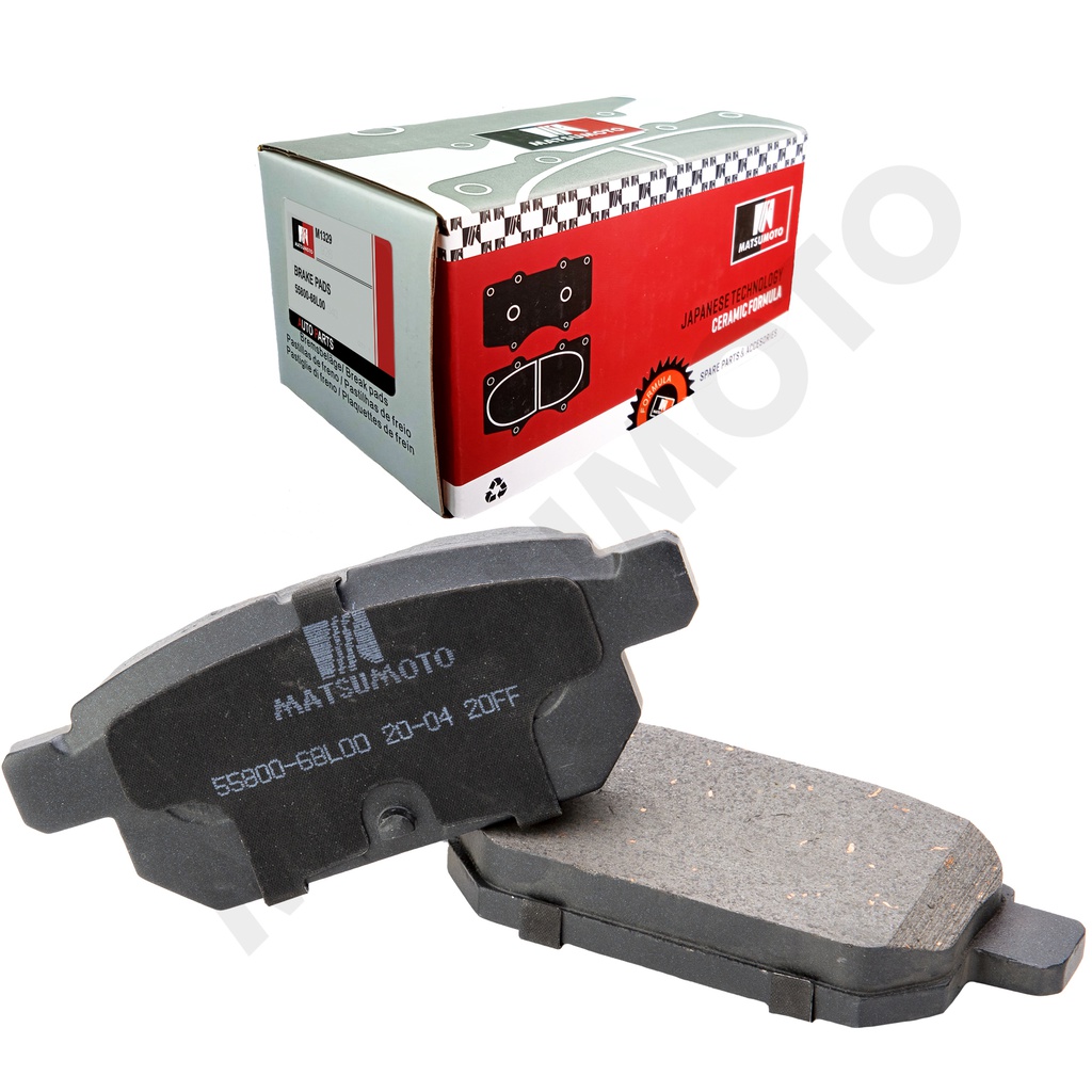 M1329 Pastillas de Freno Cerámica Traseras Suzuki