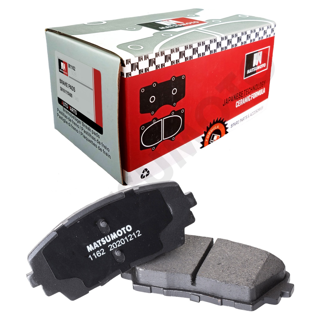 M1162 Pastillas de Freno Cerámica Delanteras Kia Morning (2004-2017)