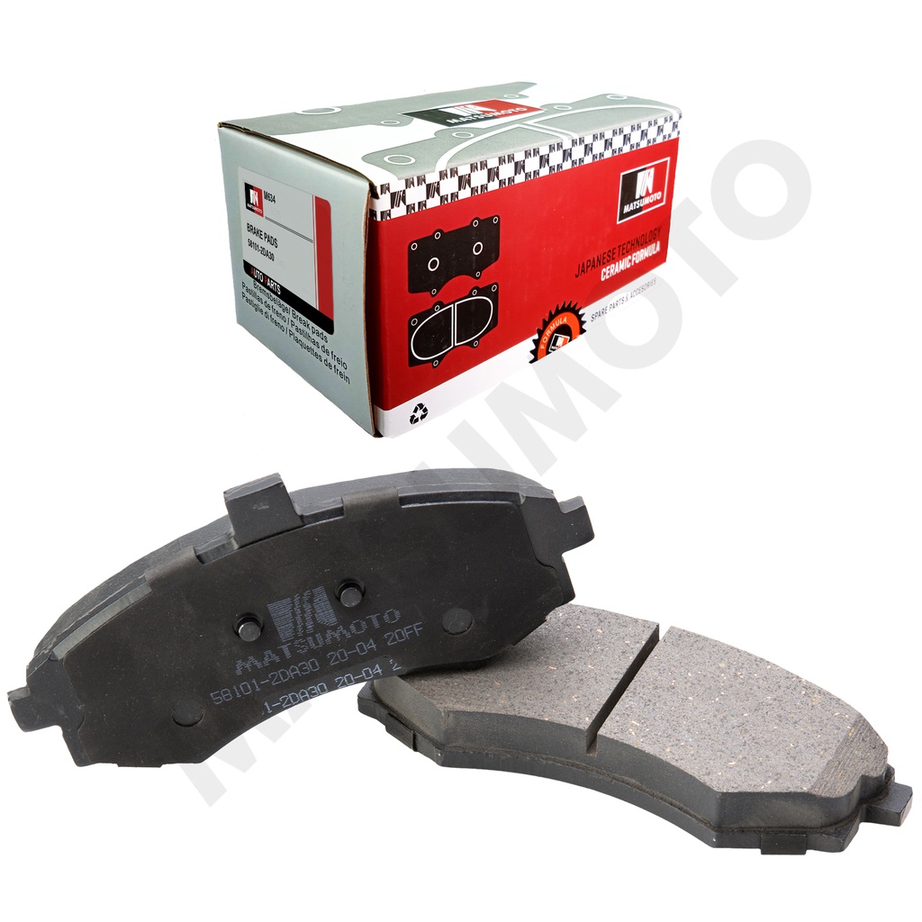 M634 Pastillas de Freno Cerámica Delanteras Hyundai / Kia / JAC