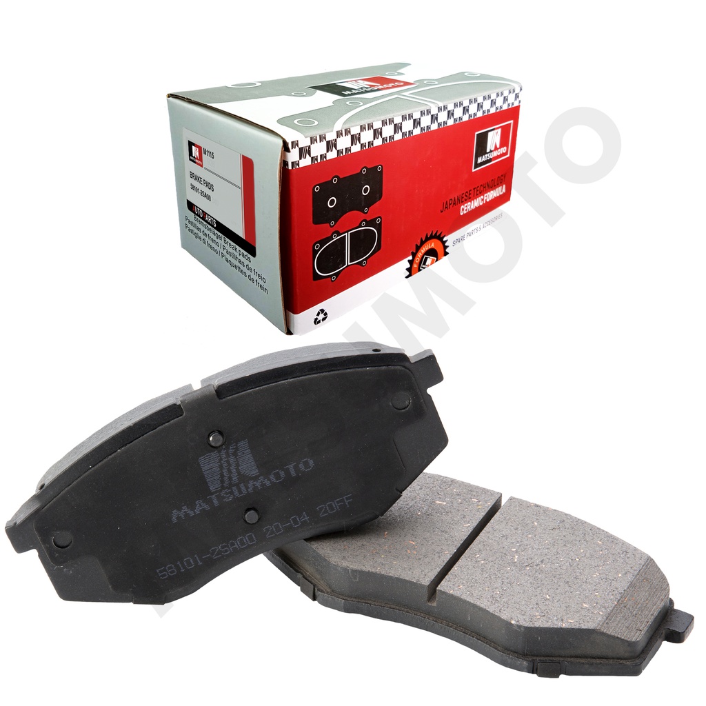 M1115 Pastillas de Freno Cerámica Delanteras Hyundai / Kia