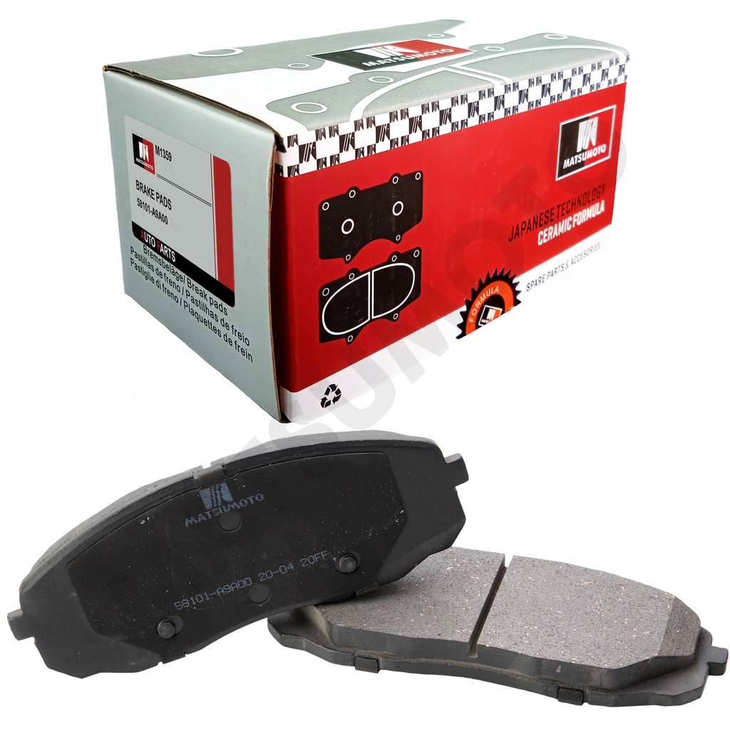 M1359 Pastillas de Freno Cerámica Delanteras Kia Carnival (2005-2021)