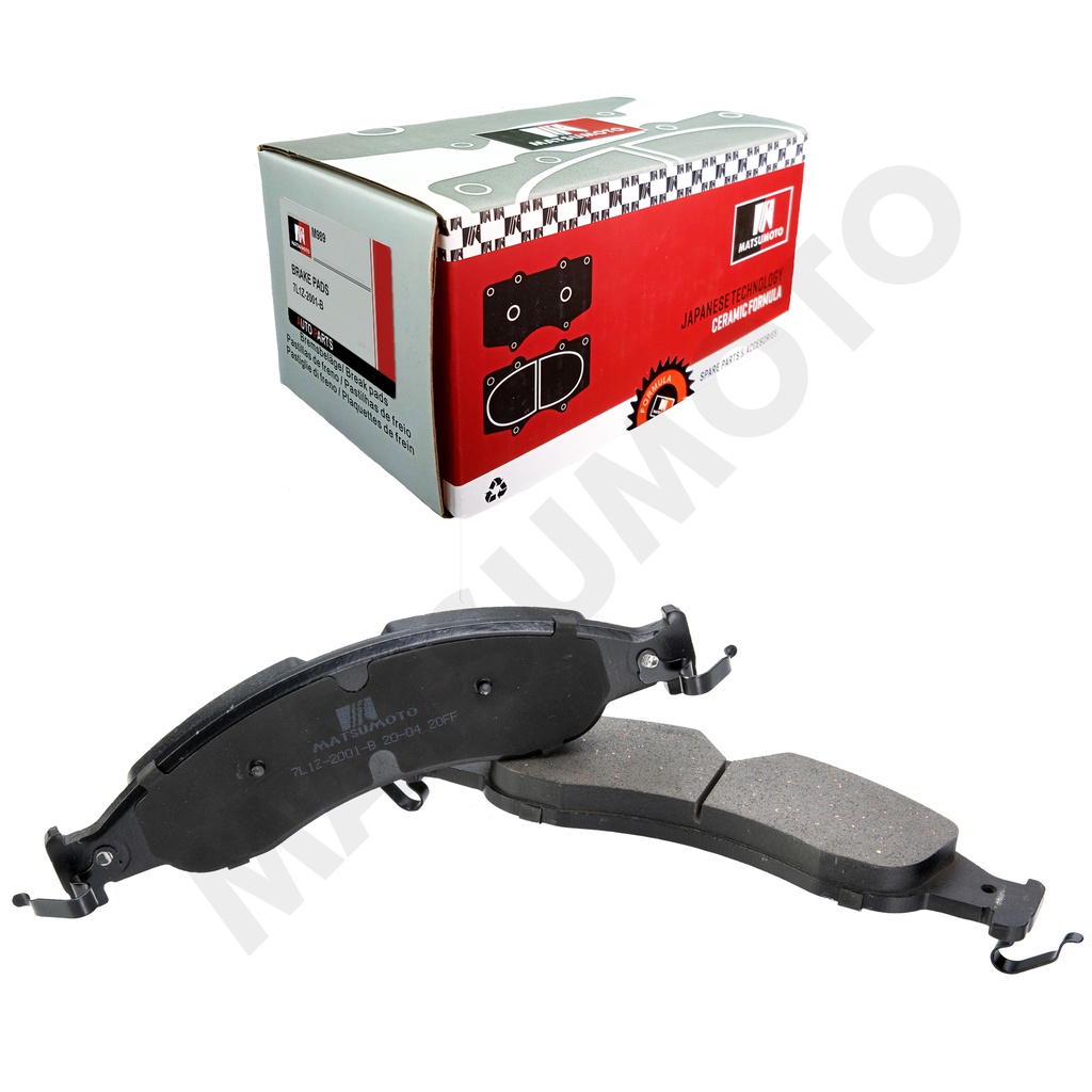 M989 Pastillas de Freno Cerámica Delanteras Ford Expedition (2003-2006)