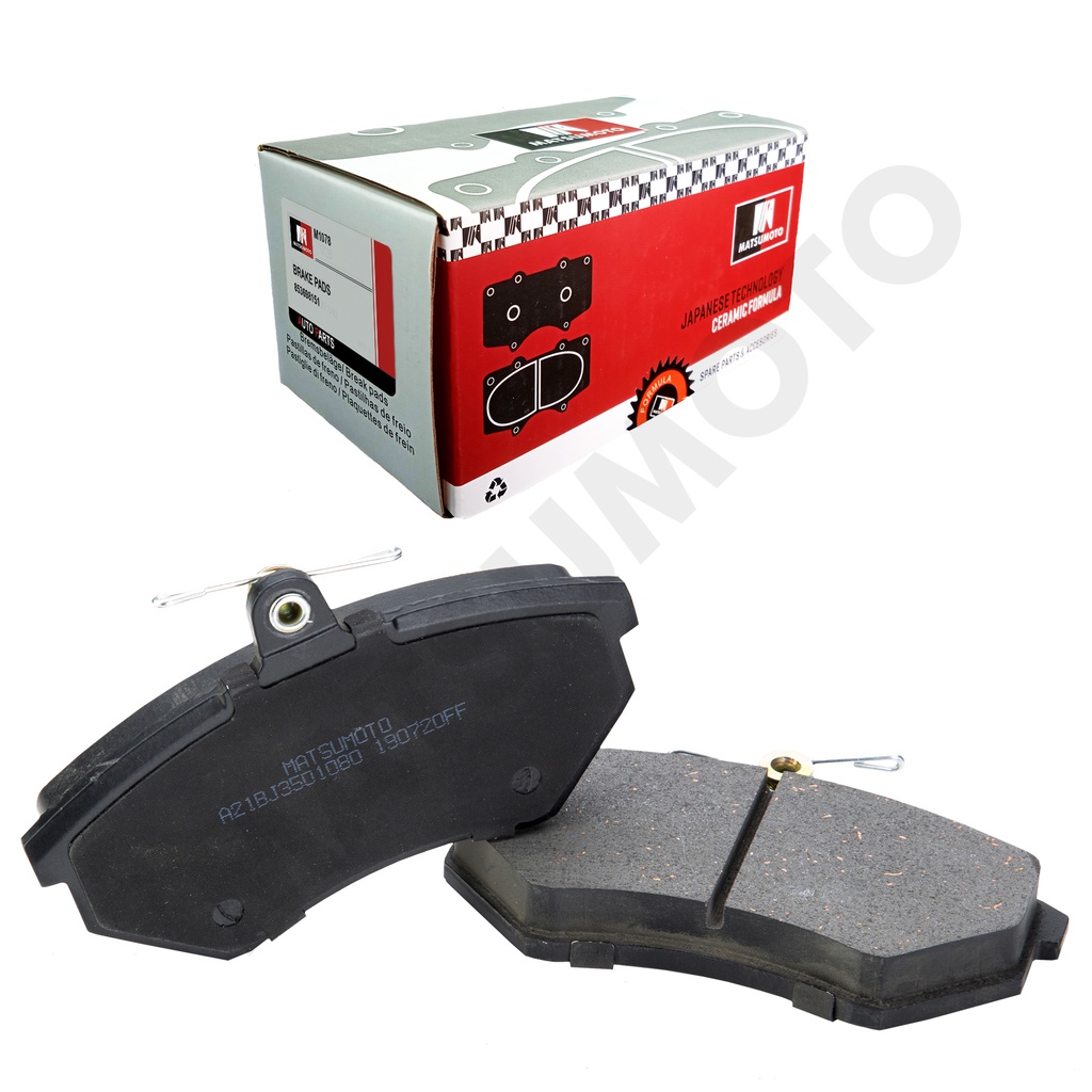 M1078 Pastillas de Freno Cerámica Delanteras Chevrolet N300 / N400 / Audi / Chery / Volkswagen