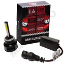 Set de Ampolletas LED L6 880 6000lm 360 Grados