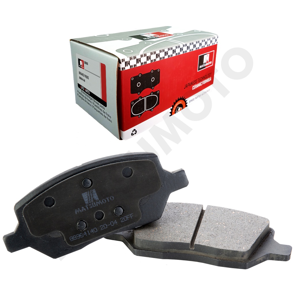 M868 Pastillas de Freno Cerámica Traseras Chevrolet Uplander (2005-2010)