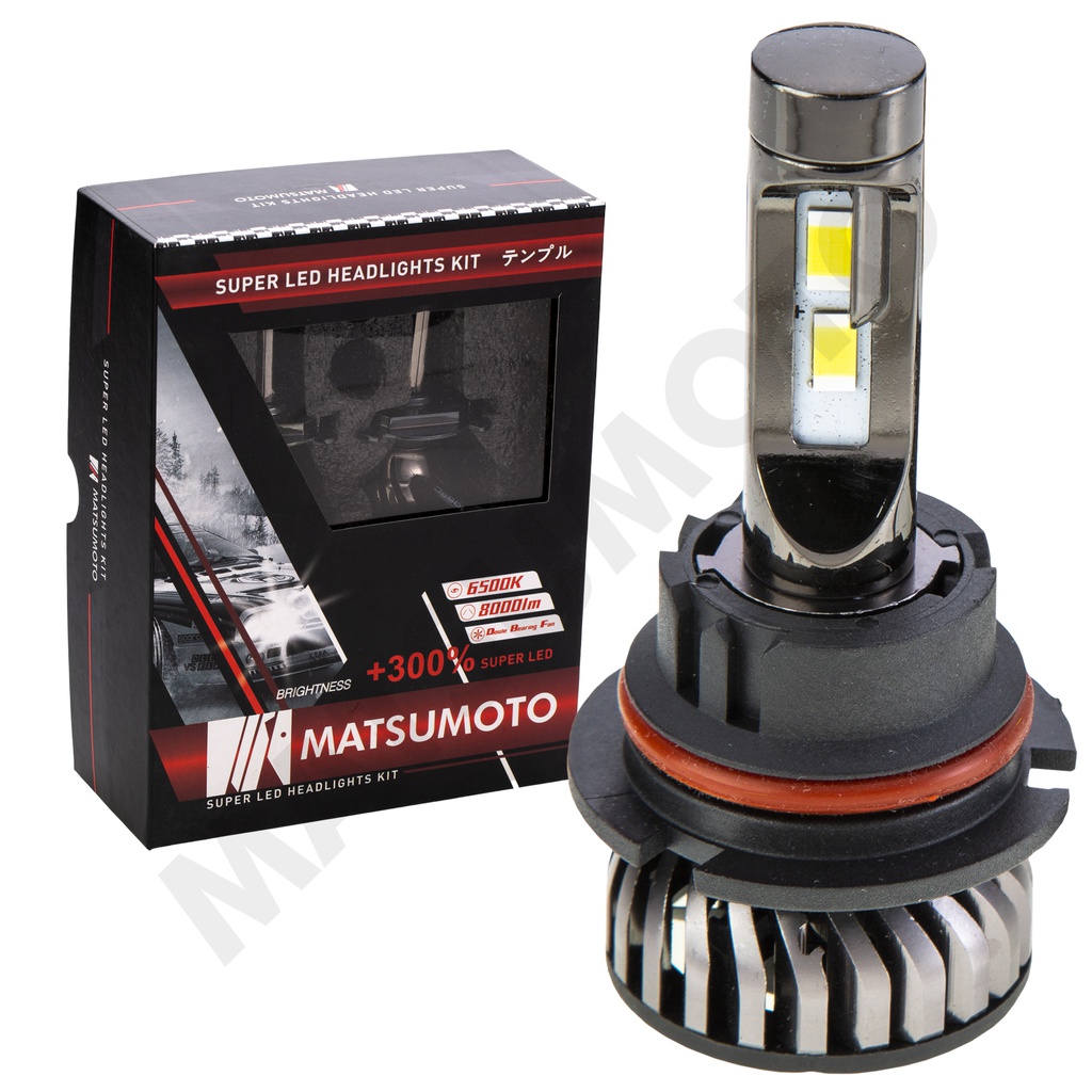 Set de Ampolletas LED L22 9004 8000lm (HB1)