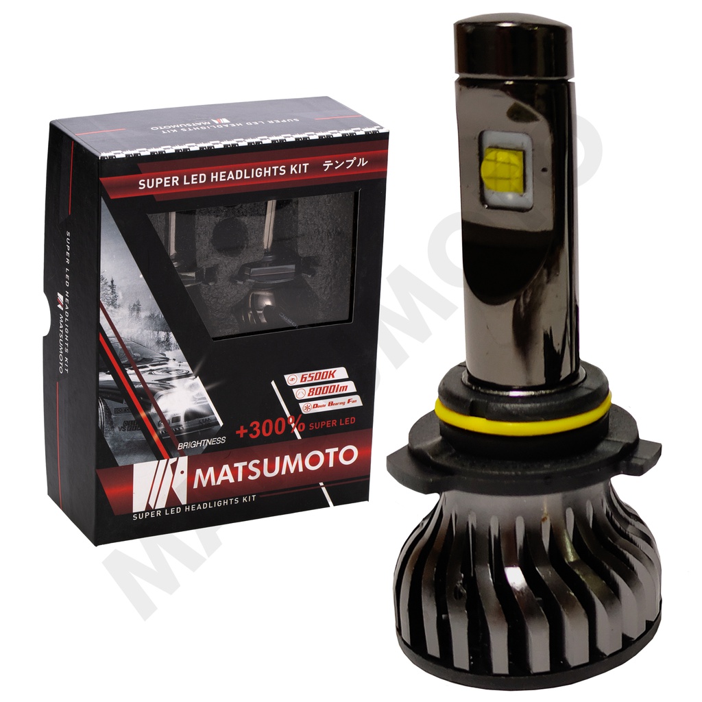 Set de Ampolletas LED L22 9006 8000lm (HB4)