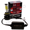 Set de Ampolletas LED L6 9006 6000lm (HB4) 360 Grados