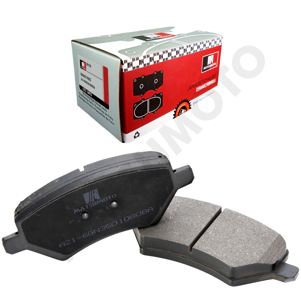 M1156 Pastillas de Freno Cerámica Delanteras Chery / Lifan