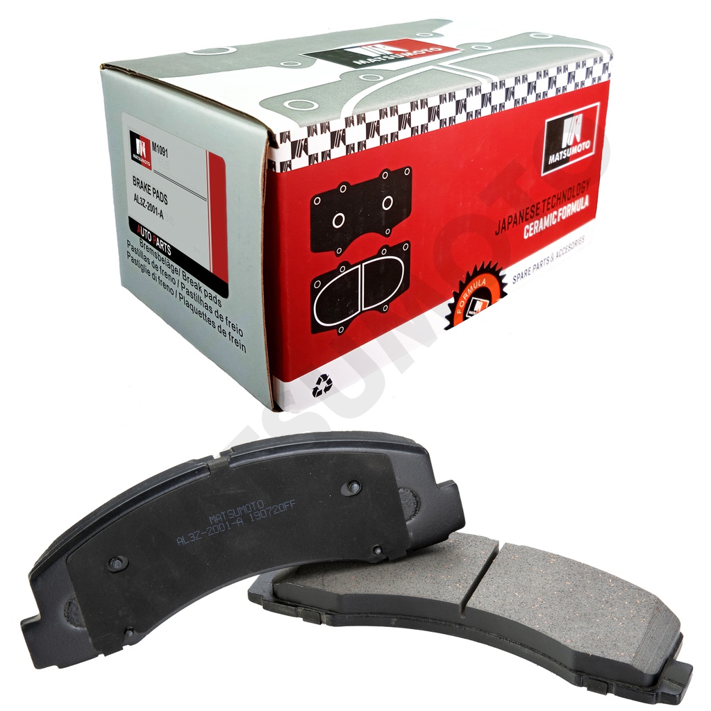 M1091 Pastillas de Freno Cerámica Delanteras Ford F-150 (2010-2024)