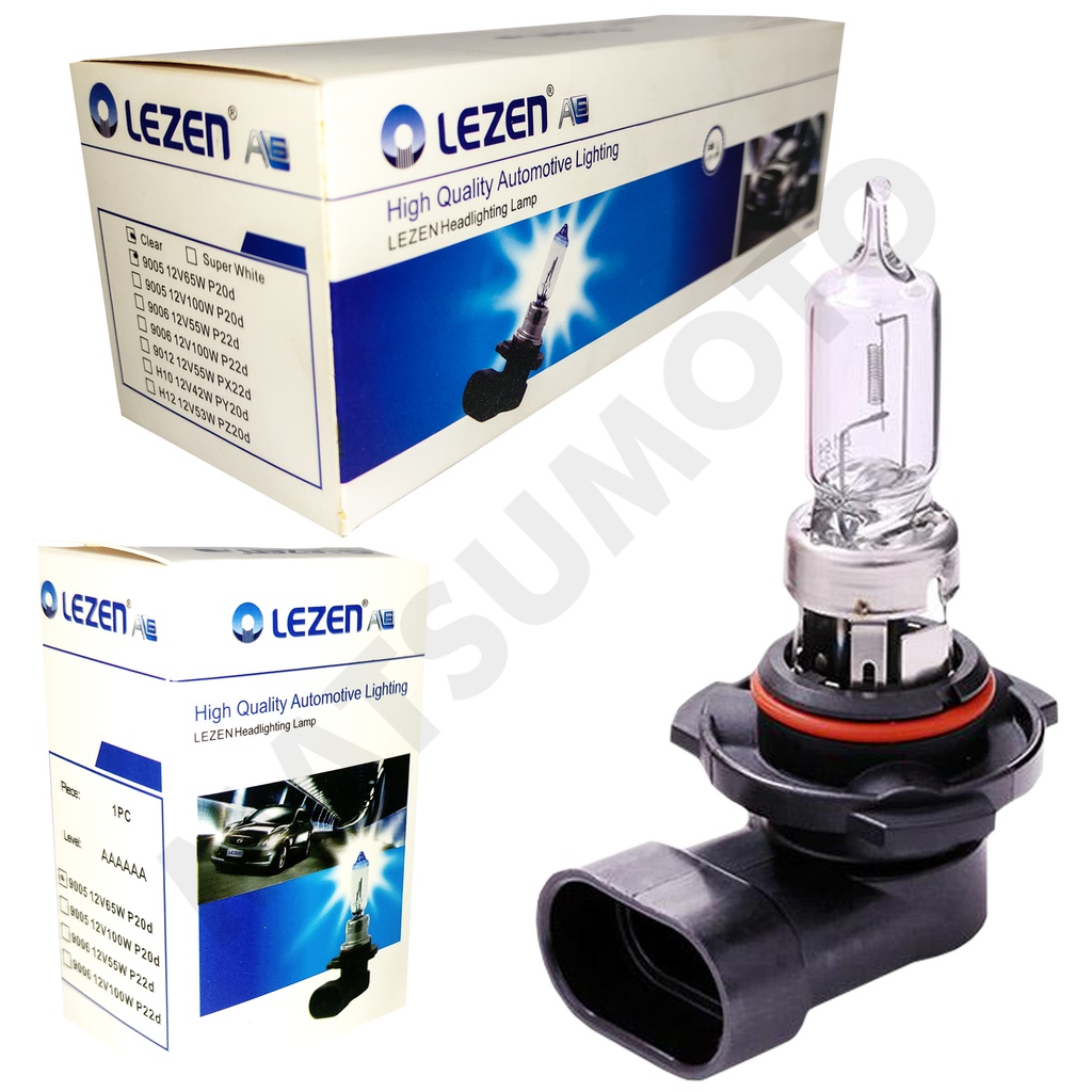 Ampolleta Halógena 120+ 9005 (HB3) Lezen