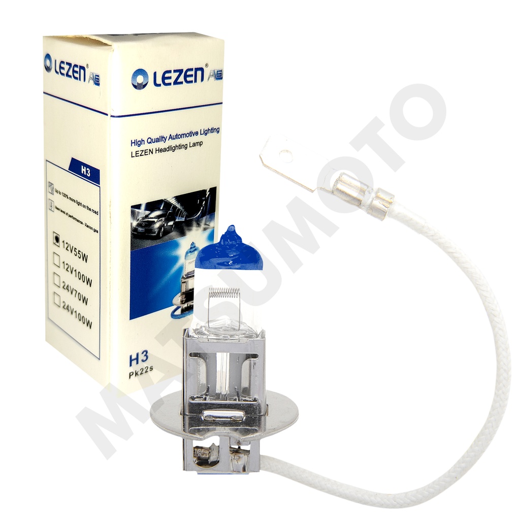 Ampolleta Halógena 120+ H3 Lezen