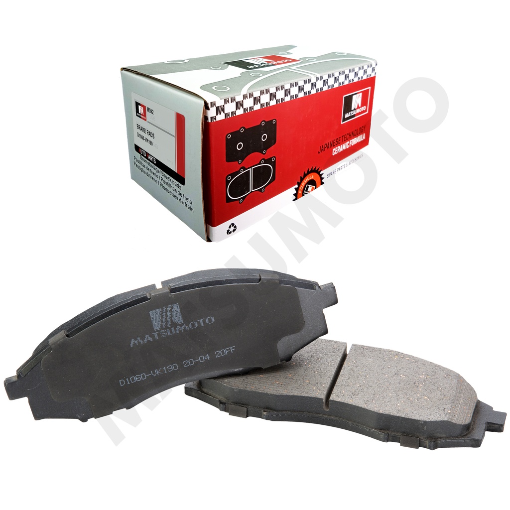 M592 Pastillas de Freno Cerámica Delanteras Nissan / Dongfeng