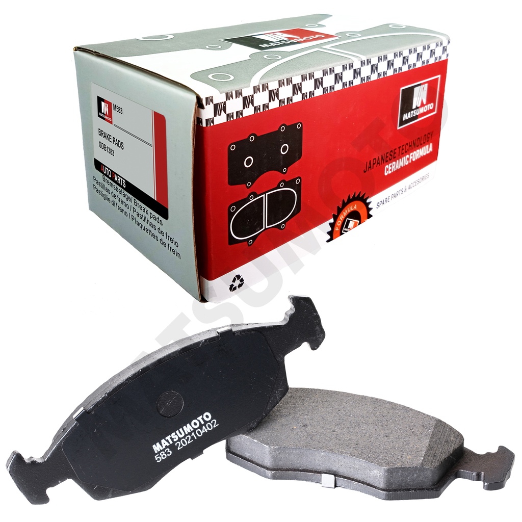 M583 Pastillas de Freno Cerámica Delanteras Fiat