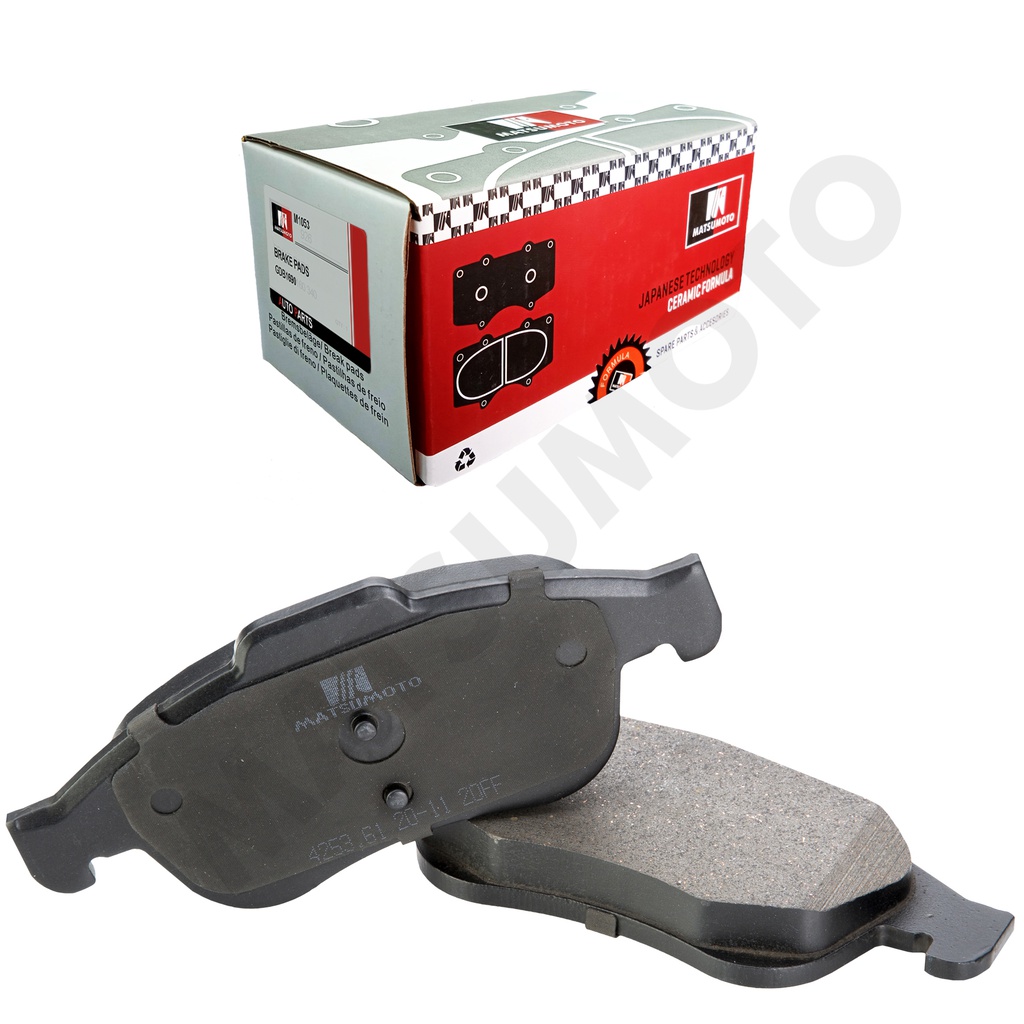 M1053 Pastillas de Freno Cerámica Delanteras Citroen / Peugeot / DS