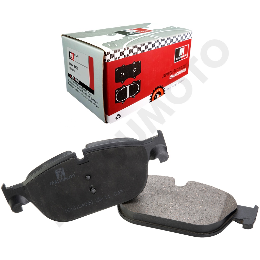 M1234 Pastillas de Freno Cerámica Delanteras Citroen / Peugeot