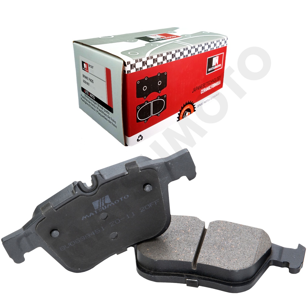 M1307 Pastillas de Freno Cerámica Traseras Audi / Volkswagen / MG / Seat