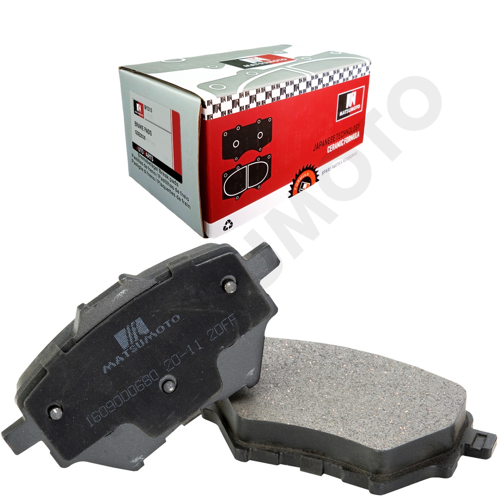 M1315 Pastillas de Freno Cerámica Traseras Citroen / Ford / Haval / Peugeot