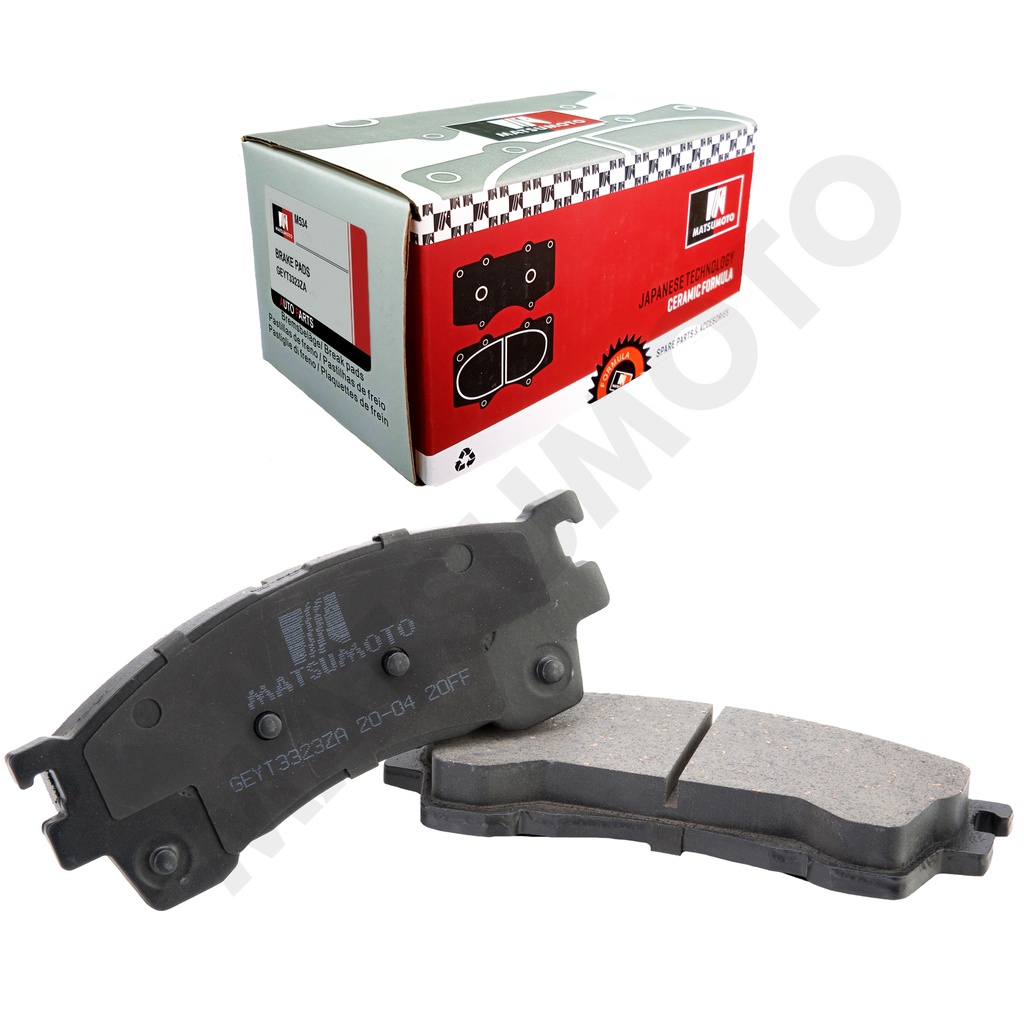 M534 Pastillas de Freno Cerámica Delanteras Ford / Mazda