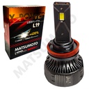 Set de Ampolletas LED L19 H11 14000lm (H8/H9/H16)