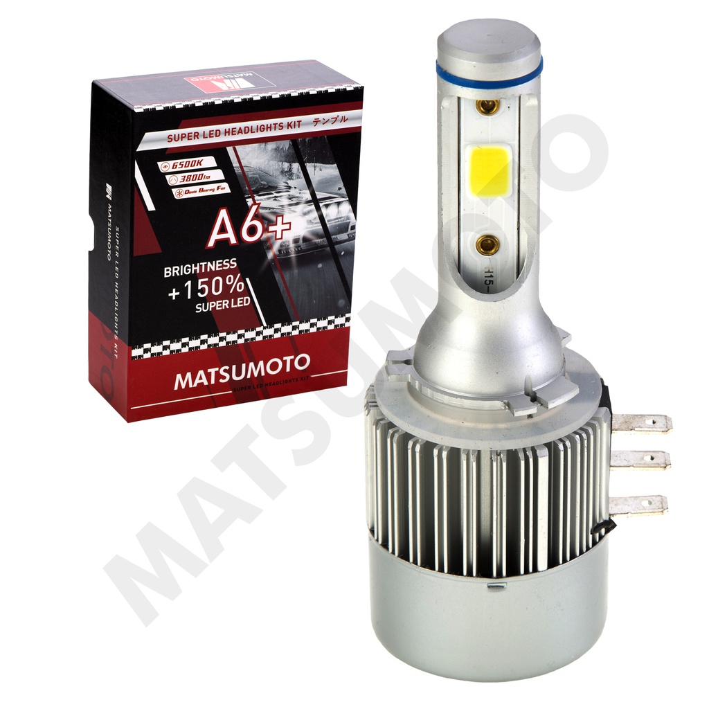 Set de Ampolletas LED A6+ H15 3800lm