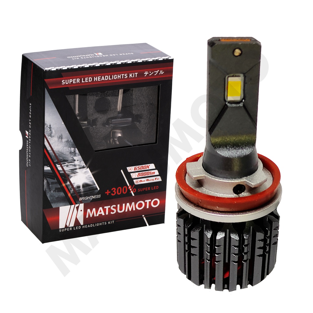 KIT Ampolletas Turbo Led  H16 16000Lm  L22