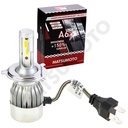 Set de Ampolletas LED A6+ H4 3800lm