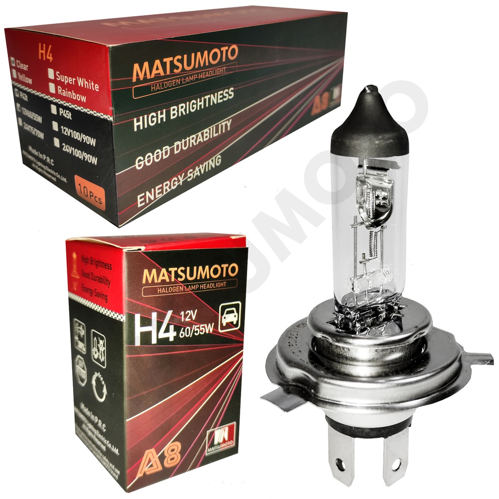 Ampolleta Halógena Standard H4