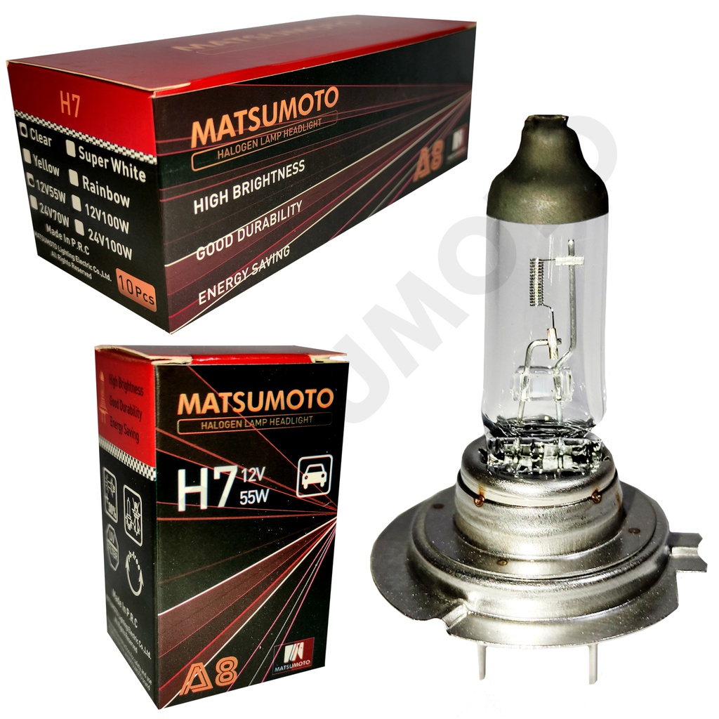 Ampolleta Halógena Standard H7