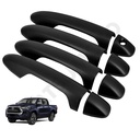 Set Cubre Manillas Toyota Hilux Revo (2016-2020) Black Edition