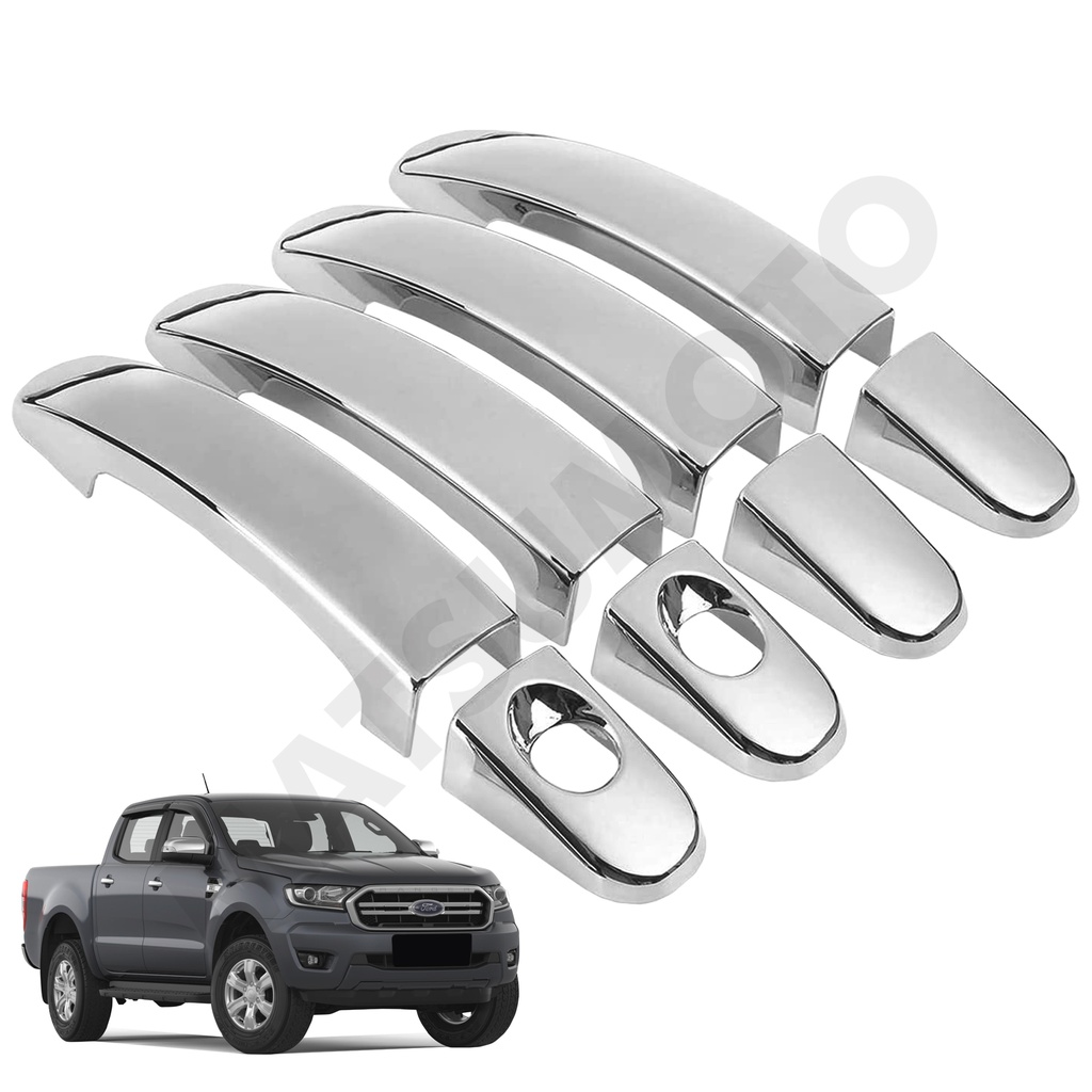 Set Cubre Manillas Ford Ranger (2017-2019) Cromo