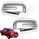 Cubre Retrovisor Mitsubishi L200 (2016-2018) Cromo con luz LED de cruce