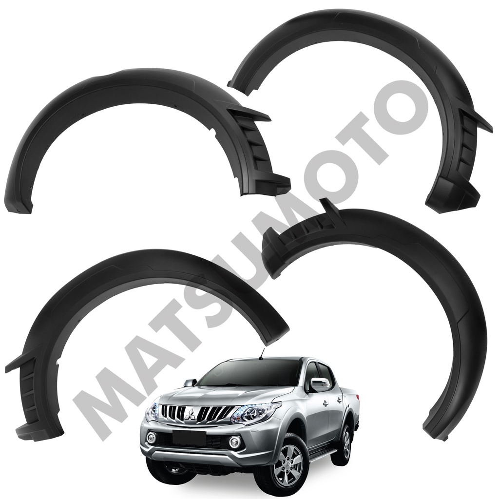 Kit Extensiones De Tapa Barro Tipo Original Mitsubishi L200 (2016-2018)