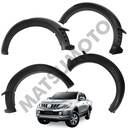 Kit Extensiones De Tapa Barro Tipo Original Mitsubishi L200 (2016-2018)