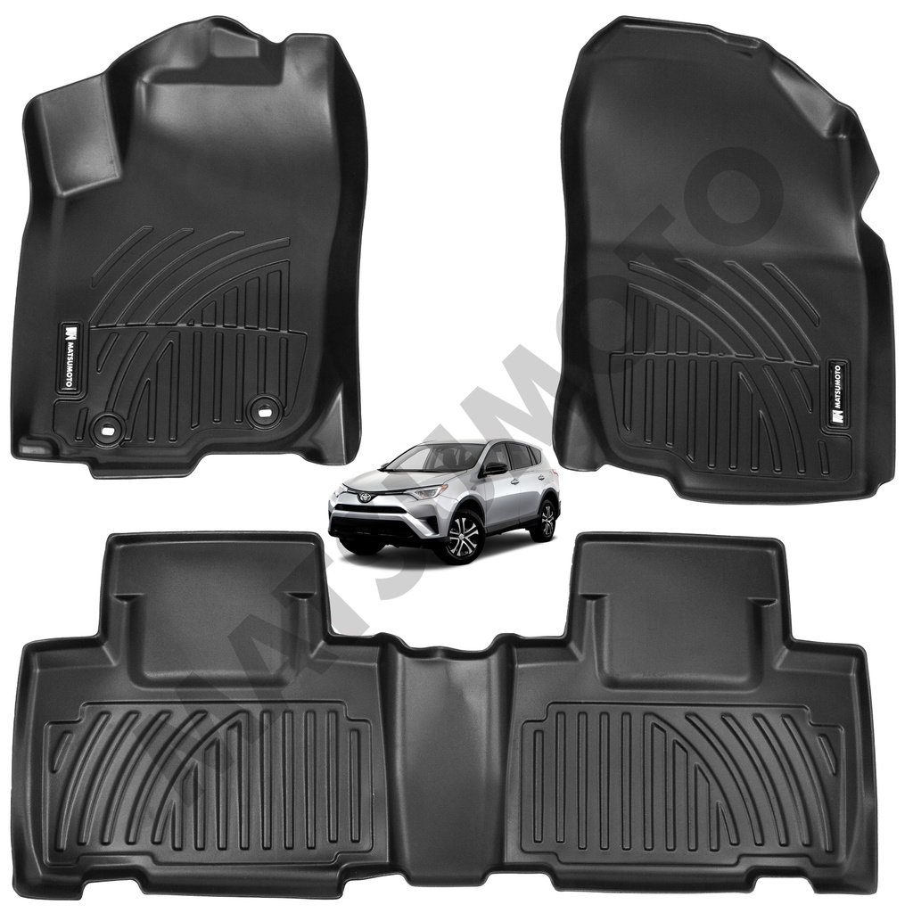 Set Pisos Rigidos Tipo Bandeja Toyota Rav4 (2016-2018)