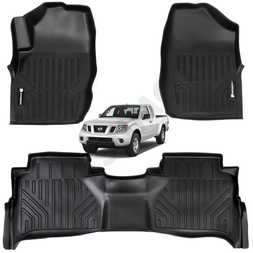 Set Pisos Rigidos Tipo Bandeja Nissan Navara (2009-2015)