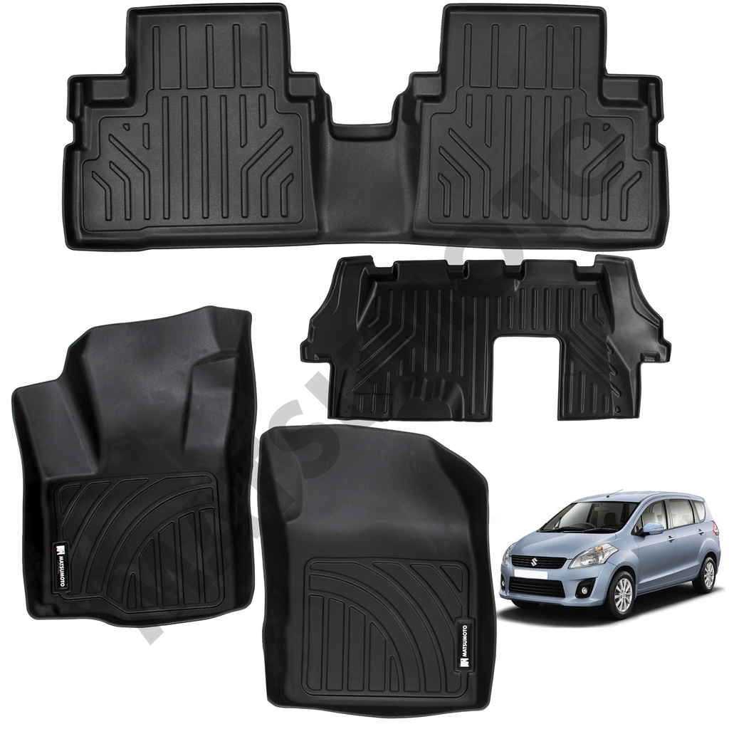 Set Pisos Rigidos Tipo Bandeja Suzuki Ertiga (2012 - 2017)