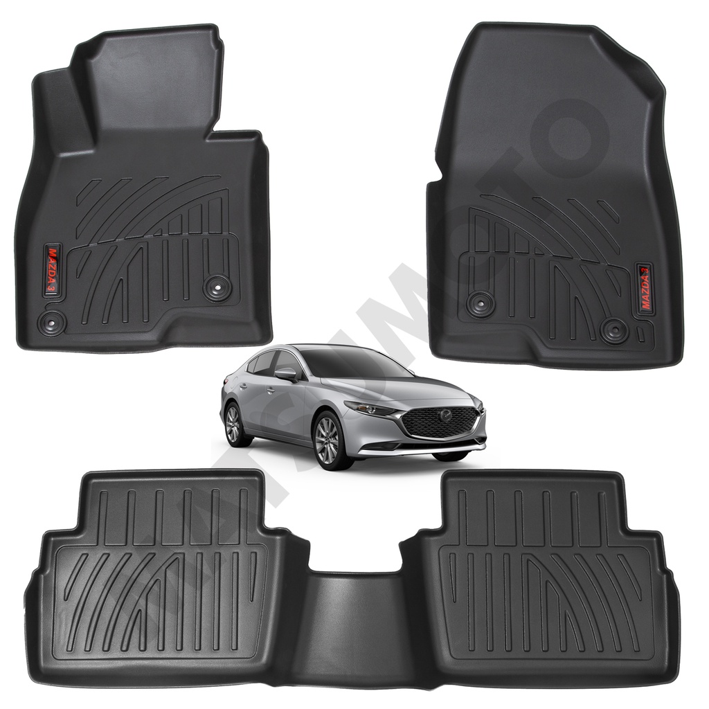 Set Pisos Rigidos Tipo Bandeja Mazda 3 (2017-2023)
