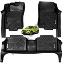 Set de Pisos Calce Perfecto Nissan X-Trail (2018-2022) 5D con cubre umbral completo de puerta