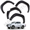 Kit Extensiones de Tapa Barro Versión Offroad Toyota Hilux Revo SR (2016-2020)