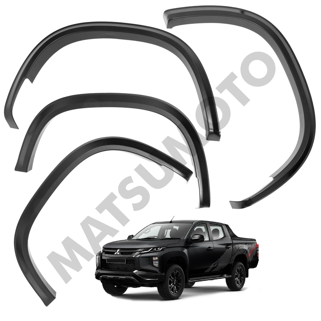 Kit Extensiones de Tapa Barro Slim Fender Mitsubishi L200 (2019-2021)