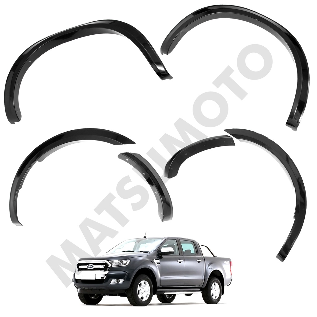 Kit Extensiones de Tapa Barro Slim Fender Ford Ranger (2013-2016)