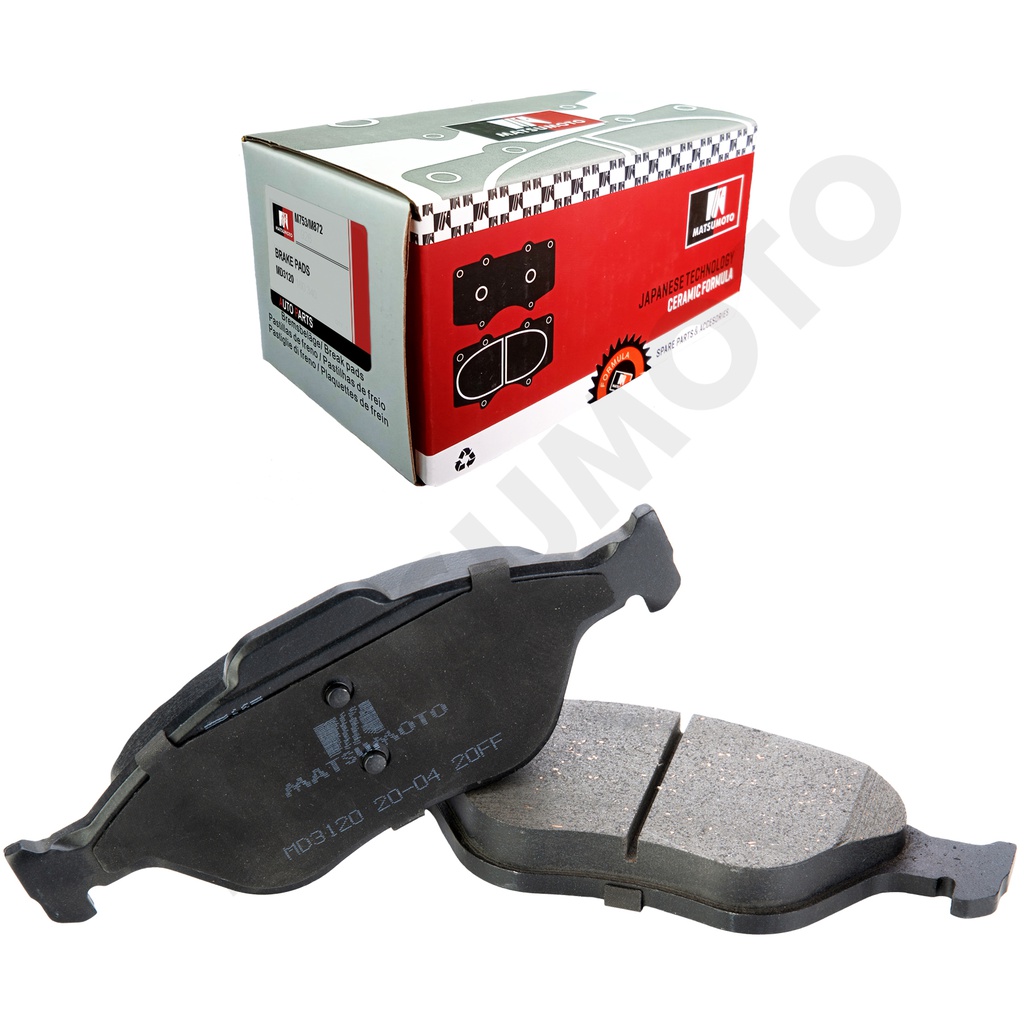 M753/M872 Pastillas de Freno Cerámica Delanteras Ford Fiesta / Mazda 2