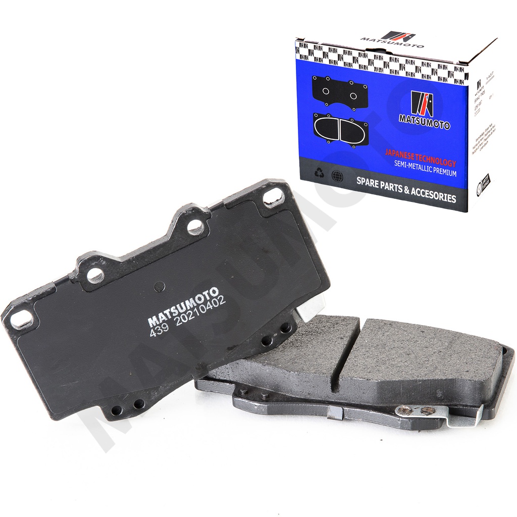 M439 Pastillas de Freno Semi-metálica Delanteras Toyota Hilux / 4Runner / LandCruiser