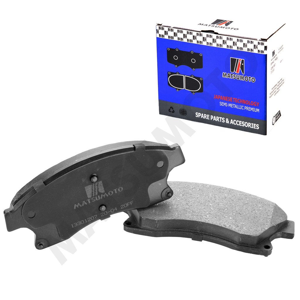 M1070 Pastillas de Freno Semi-metálica Delanteras Chevrolet Orlando / Cruze