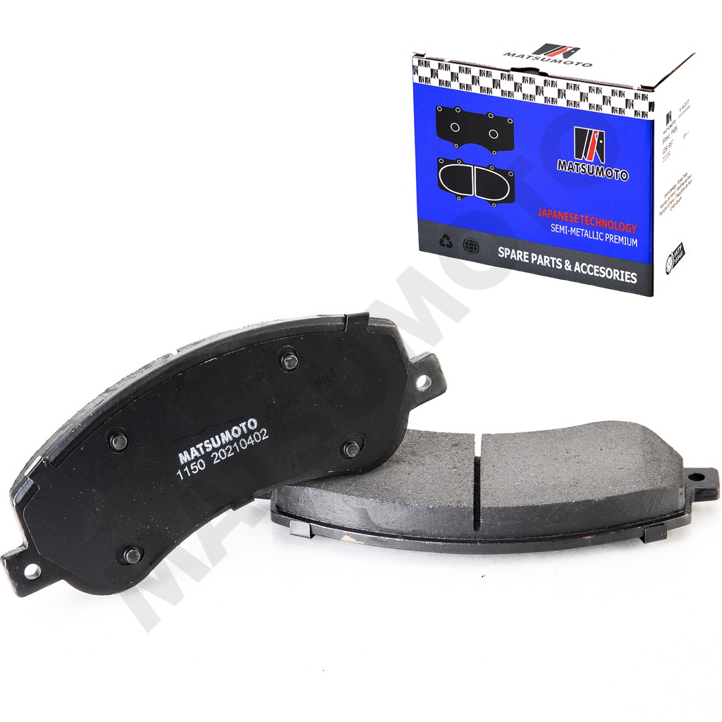 M1178/M1150 Pastillas de Freno Semi-metálica Delanteras Ford Transit / Volkswagen Amarok