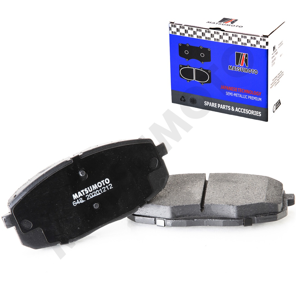 M648 Pastillas de Freno Semi-metálica Delanteras Hyundai / Kia / Changan