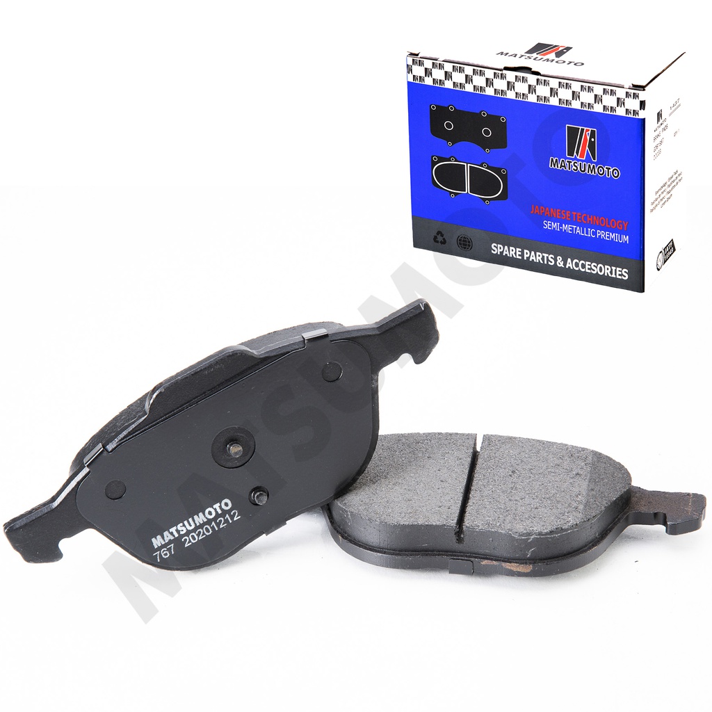 M767 Pastillas de Freno Semi-metálica Delanteras Ford Focus / Mazda / Volvo