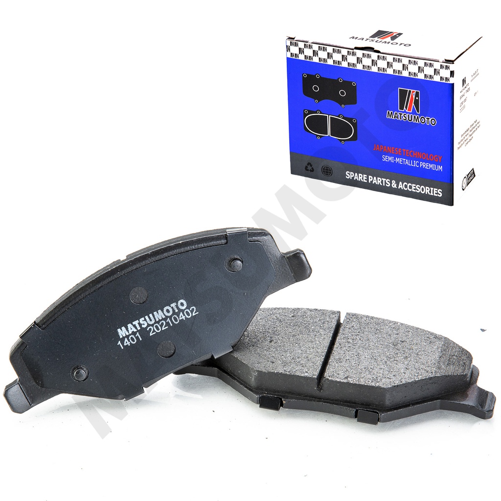 M1401 Pastillas de Freno Semi-metálica Delanteras Skoda / Volkswagen